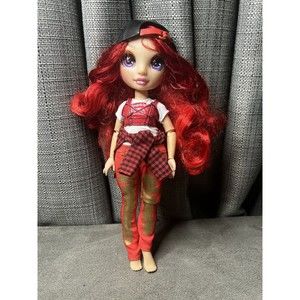 MGA Rainbow High Ruby Anderson 2019 Series 1 Hat Outfit Red Hair Doll Toy